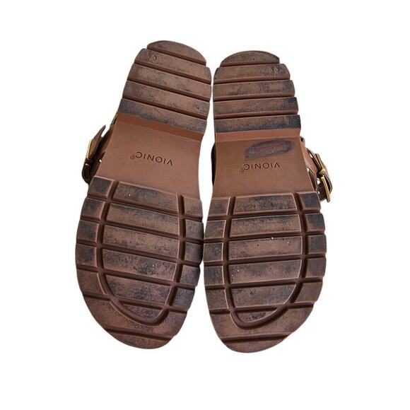 Vionic Torrance Sandals Tan Size 9 - Picture 7 of 8